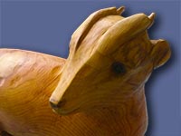 Muntjack Urn